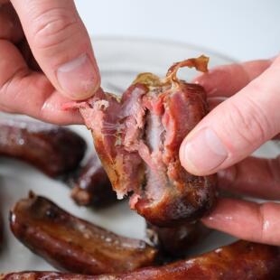 刘叔叔 重庆四川特产手工排骨香肠 川味/麻辣/广味/糯米香肠年货