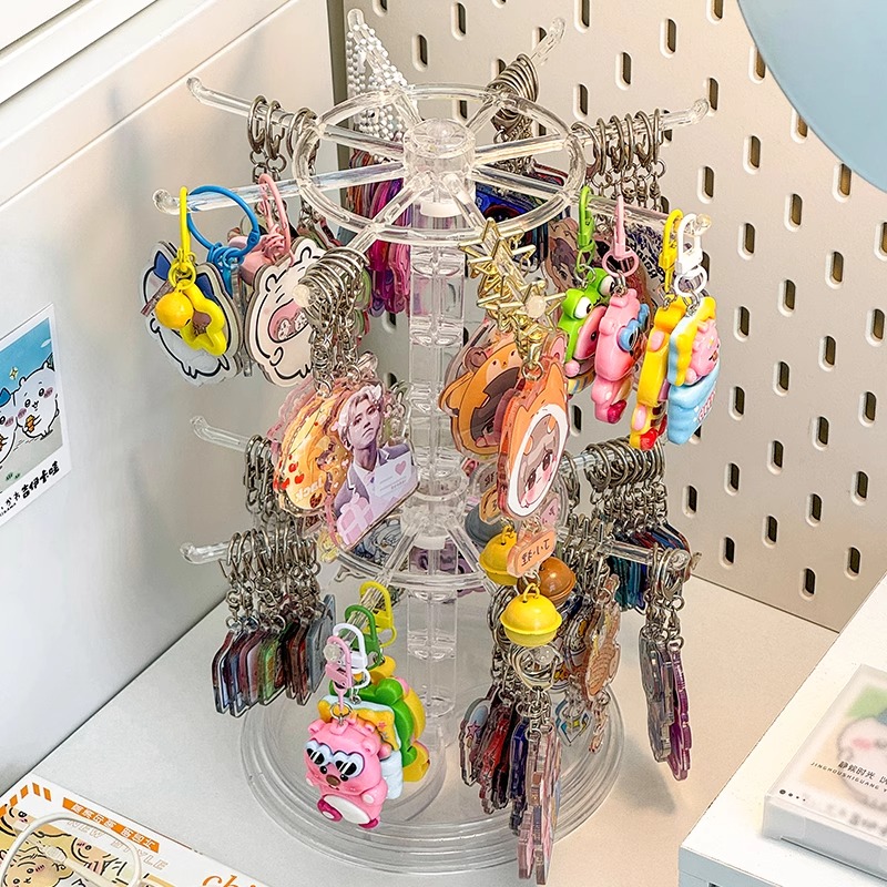 钥匙扣展示架手链吊坠挂钩收纳架