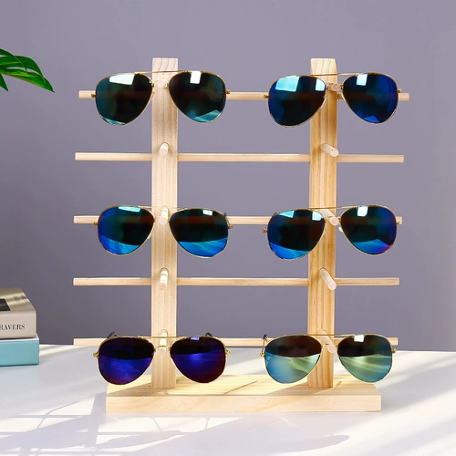 Высококлассный стенд из натурального дерева, деревянные солнцезащитные очки, трубка