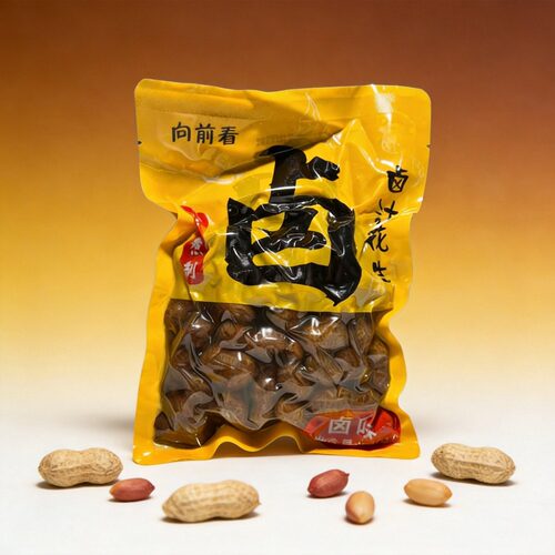 向前看五香味卤汁花生500克
