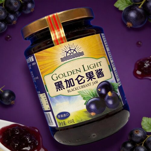 金光牌黑加仑果酱450克