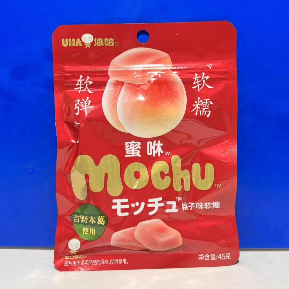 悠哈UHA蜜咻桃子味软糖