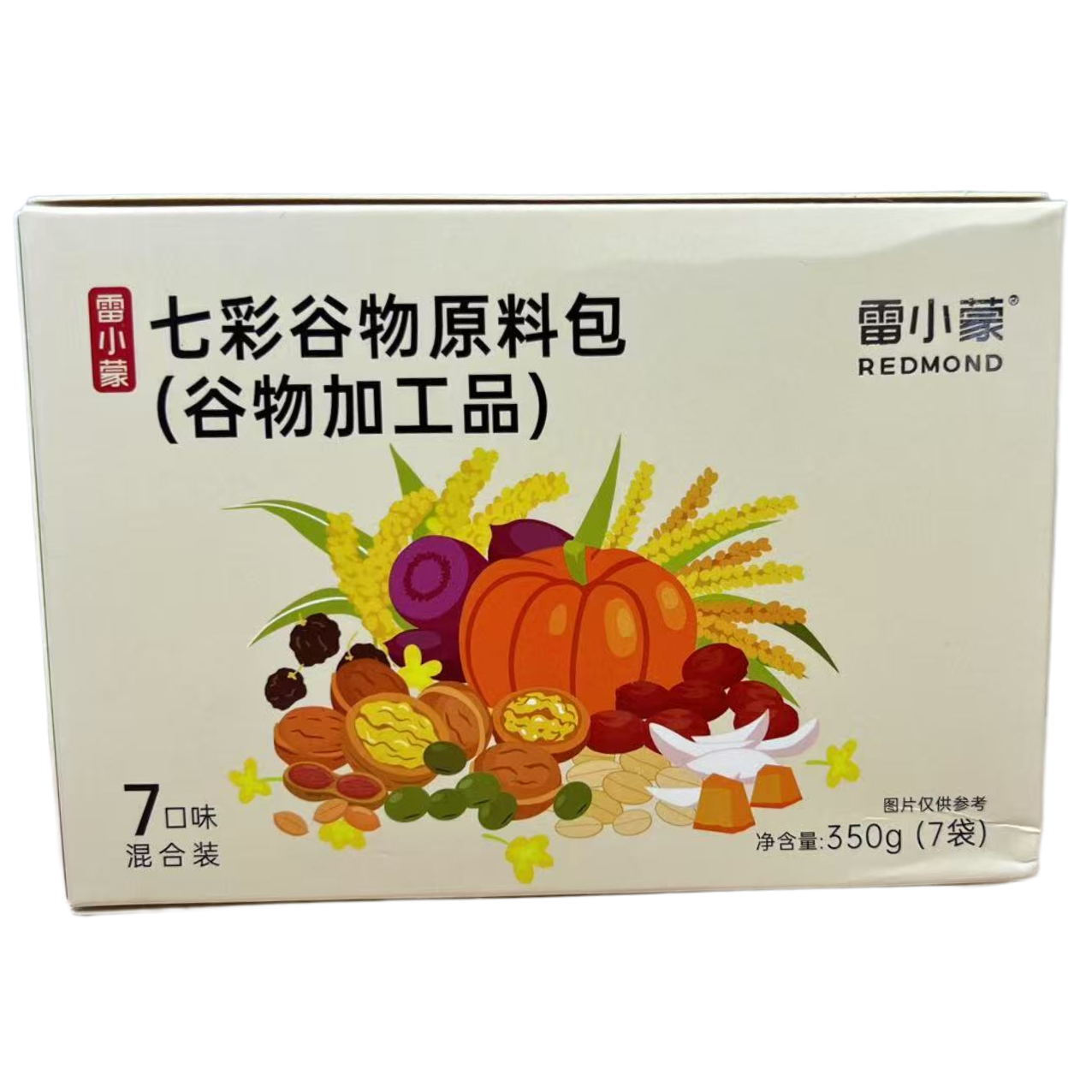 雷小蒙七彩谷物原料包350克(7袋)粥料早餐豆浆机烧粥临期特价