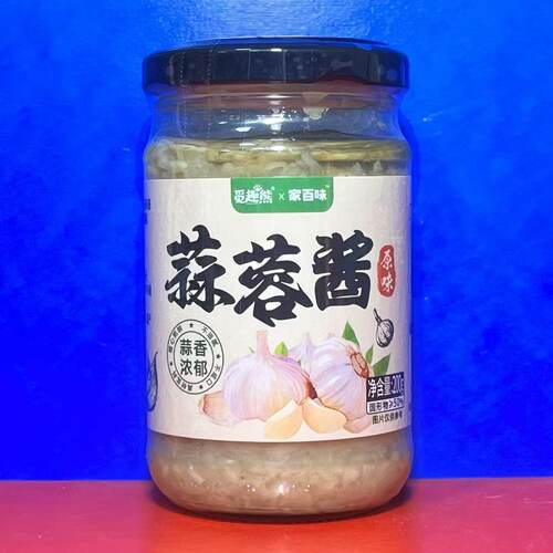 家百味蒜蓉酱200克原味蒜味