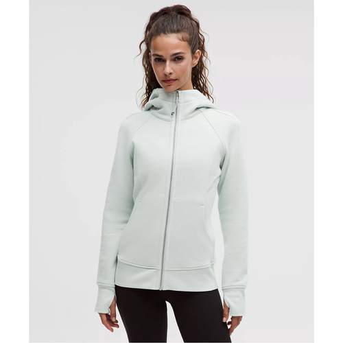 lululemon露露女装秋冬新款Scuba女士拉链连帽衫保暖舒适运动夹克