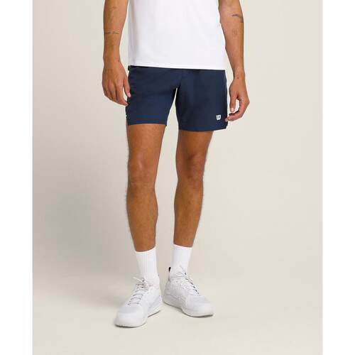 代购Wilson男士网球短裤无衬里设计自由活动排汗散热便捷储物