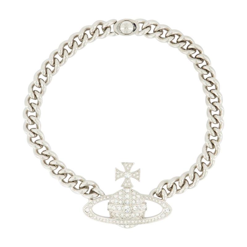 Vivienne Westwood/薇薇安·威斯特伍德女式金属项链简约百搭时尚