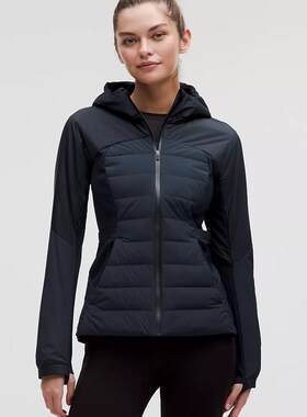 lululemon羽绒服新款女款Down For It All防雨雪保暖700羽绒服