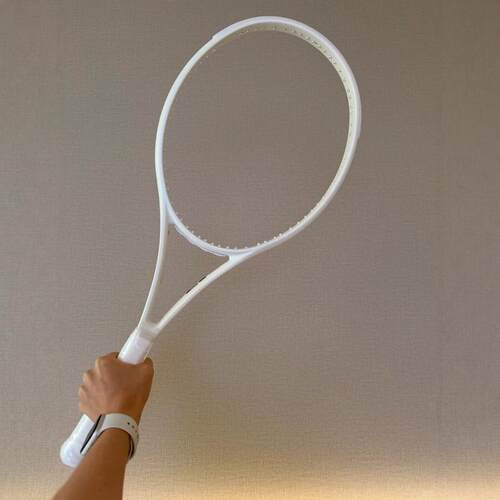 代购Wilson pro staff 97 V14威尔胜网球拍定制白色DIY比赛训练拍