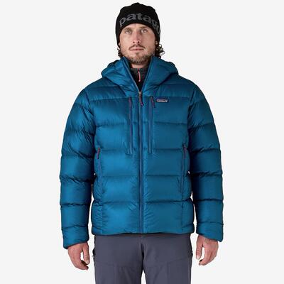 官网正品Patagonia巴塔哥尼亚羽绒服男士Fitz Roy羽绒连帽衫85500