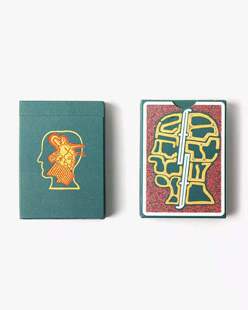 CKB纸牌 Fontaine x Brandead 方丹 绿脑丹 脑死 花切收藏扑克