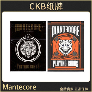 CKB纸牌 Mantecore 老虎牌 USPC Cartamundi 进口花切收藏扑克牌