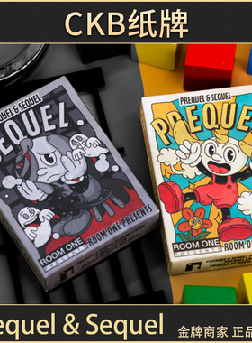 CKB纸牌 Room one Prequel & Sequel 可爱卡通主题花切收藏扑克牌