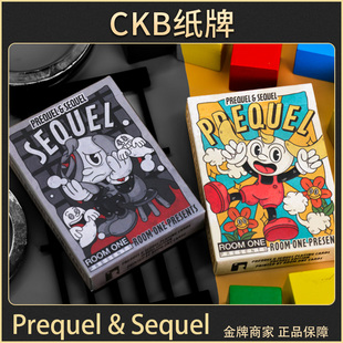 CKB纸牌 Room one Prequel & Sequel 可爱卡通主题花切收藏扑克牌