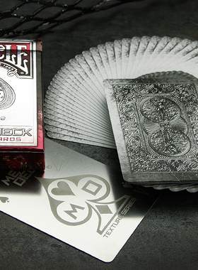 CKB纸牌 Bicycle metal deck 金属单车 美国花切收藏扑克牌