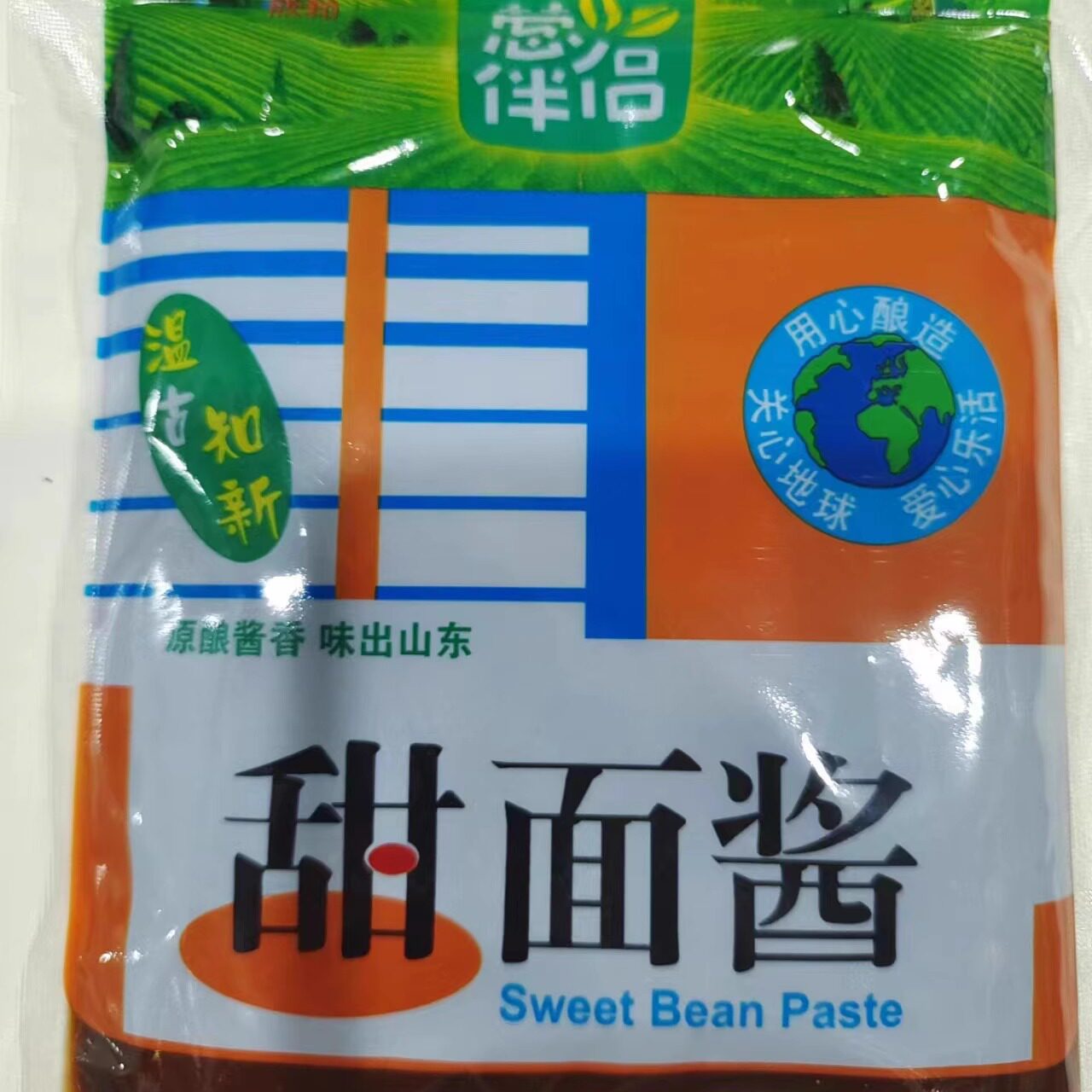 欣和葱伴侣甜面酱180g袋装蔬菜大葱蘸酱手抓饼酱炸酱面大酱芝麻酱