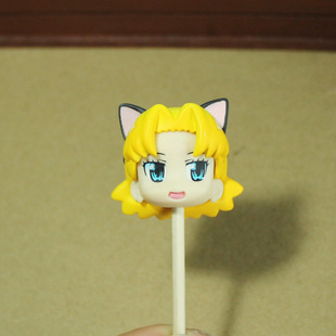 满18元包邮 小粘土头1个 黄头发 猫耳朵 散货 接OB11需要自己改