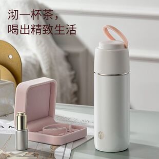 富光茶马仕保温杯女士高颜值316不锈钢带盖可喝水杯子便携男学生