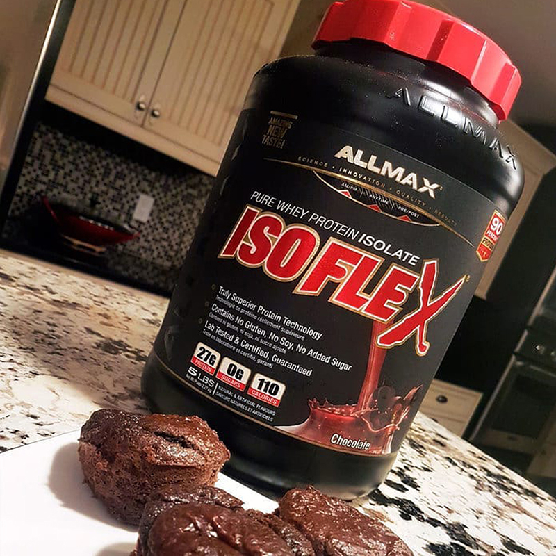 AllMax ISOFLEX ISO2无糖分离乳清蛋白粉增健肌身男女蛋白质粉5磅