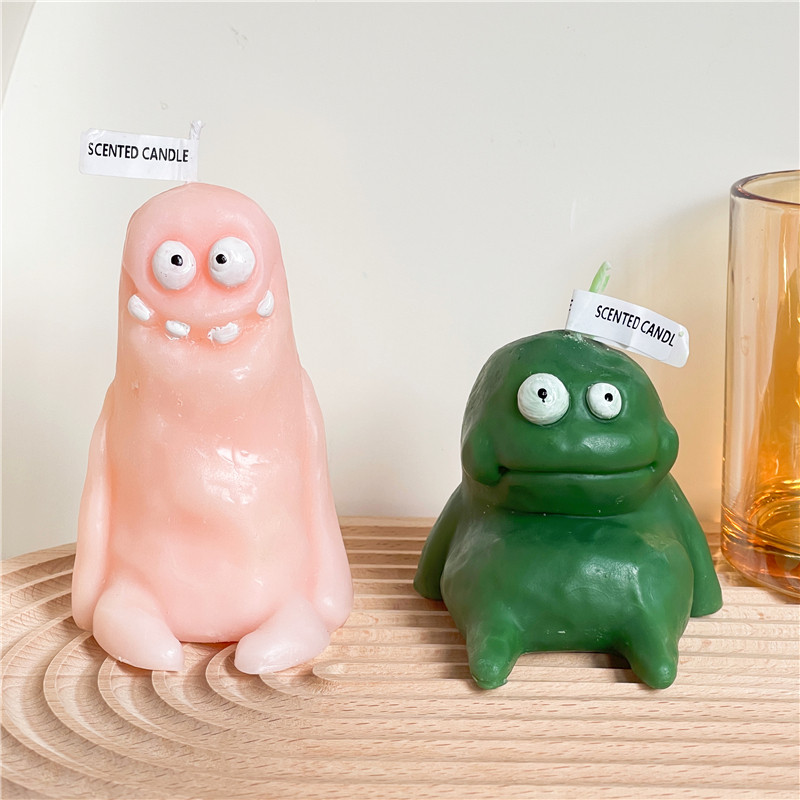 ins风摆设 搞怪趣味丑萌胖瘦泥土人香薰蜡烛小摆件创意礼物伴手礼