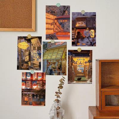 实木日式玻璃餐边柜收纳柜