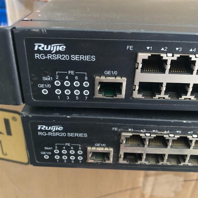 【议价】锐捷路由器 RG-RSR20-04E，现货两台，成色如图，实