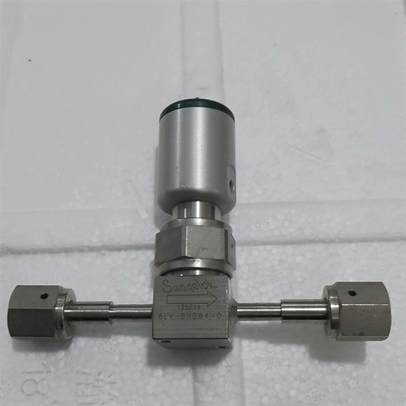 【议价】世伟洛克气动隔膜阀6LV-BNBW4-0，1/4VCR母头接