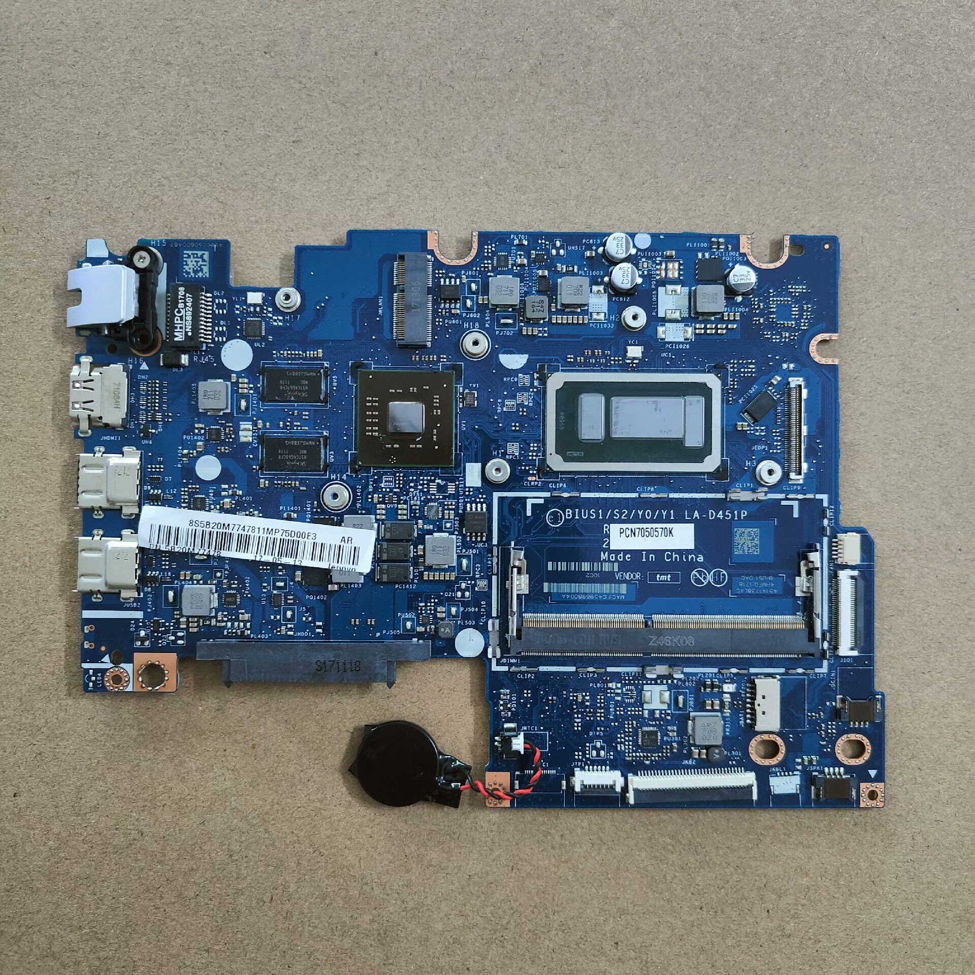 【议价】联想 310s-14isk 独显主板 la-d451p板载i