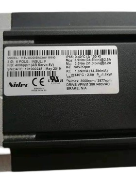 议价；Nidec电机115U3A300BACAA115190全新裸