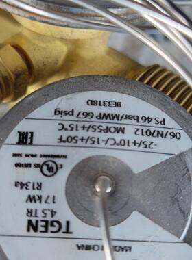 【议价】丹弗斯膨 胀阀R134a TGEN 4.5TR 17KW 0