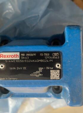 【议价】力士乐Rexroth全新原装方向阀 型号R901336797
