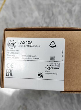 【议价】TA3105 易福门 温度变送器 全新原装正品