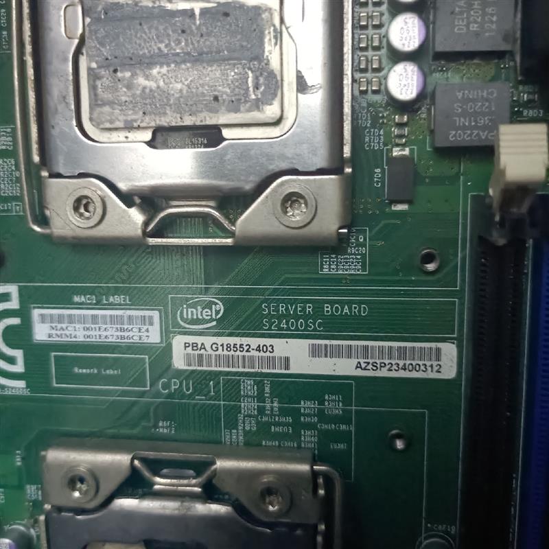 【议价】INTEL SERVER  BOARD  S2400SC主板