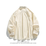 夏季薄荷曼波绿色慵懒风衬衫男薄款防晒长袖衬衣外套C2242-特价46，男装防晒衣，电商A007-1