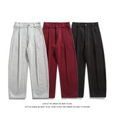 弯刀版型卫裤休闲裤男潮流大码运动裤西裤K8577-P40【特价】，男装休闲裤，电商A007-1