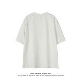 美式风简约重磅短袖T恤男女休闲宽松型百搭圆领上衣T3710-特价P27，男装T恤，电商A007-1