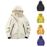 秋季新款冲锋衣高级感休闲男女同款登山服F2518-特价P40，商品下架区，电商A007-1