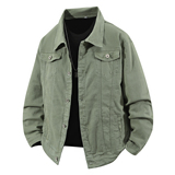 美式工装风黑色牛仔夹克男宽松翻领痞帅休闲外套JA008-特价P60，男装夹克，电商A007-1