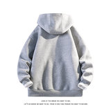 秋冬美式复古开衫连帽卫衣外套男女设计感情侣上衣W4692-特价P63，女装短外套，电商A007-1