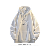 光板纯色简约连帽卫衣情侣款百搭基础韩系上衣W4690-特价P32，男装卫衣，电商A007-1