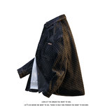 美式复古做旧牛仔衬衫男潮流宽松水洗长袖外套JA98815-特价P62，男装衬衫，电商A007-1