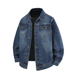 休闲大码宽松男女潮流立体剪裁牛仔外套夹克J0521-P80【特价】，男装工装外套，电商A007-1