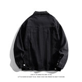 休闲大码宽松男女潮流立体剪裁牛仔外套夹克JA1128-P63【特价】，男装工装外套，电商A007-1