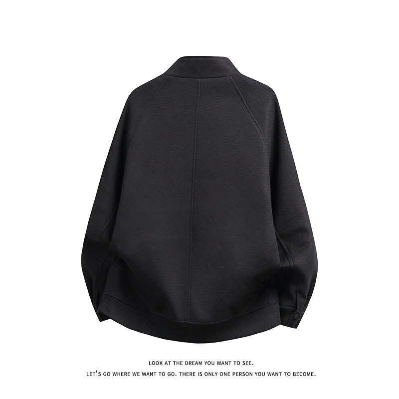冬季重磅夹棉呢子夹克轻熟保暖棉服男士毛呢外套J7352-特价P85,男装夹克,电商A007-1