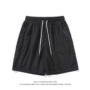 夏季宽松休闲梭织凉感短裤五分裤运动裤K8475-P16【特价】】图片
