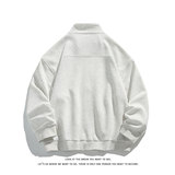 美式开衫卫衣宽松情侣基础款休闲运动外套上衣W4689-特价P52，女装短外套，电商A007-1