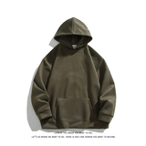 潮流麂皮绒连帽九色卫衣大码宽松休闲内搭W4613-P35【特价】，男装卫衣，电商A007-1