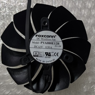 惠普  RTX 2060Super 8G MINI光追显卡风扇PVA080E12R  12V  0.5A