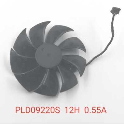 EVGA  RTX2060 2080TI  PLD09220S  12H 0.55 A水冷显卡散热风扇