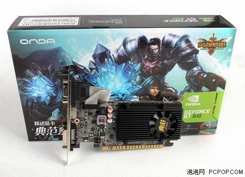 昂达gt610典范1gd3jd线显卡风扇